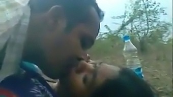 Outdoor Lovemaking In A Jungle Setting With Indian Couple