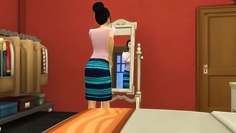 Surprising Encounter: Dad Walks In On His Son And Daughter Engaging In Sexual Activity And Decides To Join Them To Keep It Secret