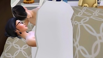 Young Asian Man Secretly Joins His Sister In Bed After Self-Pleasure - Teen Family