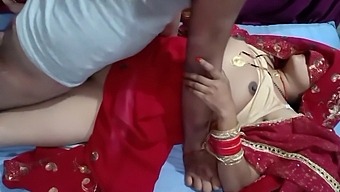 Newlywed Indian Bride'S Inaugural Night In The Bedroom