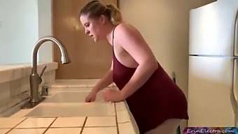 Mature Mother And Teenage Son In Domestic Setting