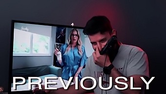 Melanie Hicks, A Busty Milf, Gets Stuck To A Desk And Fucked Hard In This Exclusive Video
