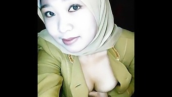 Amateur Turkish-Arabic-Asian Hijab Mix Photo Series Concludes With Revealing Shots