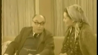 Vintage Turkish Couple Explores Erotic Storytelling With Sensual Kissing And Fondling