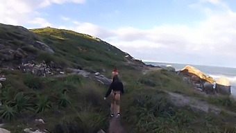 Stroll On The Beach Leading To A Risqué Finale