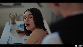 High Definition College Porn: Spoiled Student Has Sex With His Teacher And Ejaculates Inside Her While Time Is Frozen