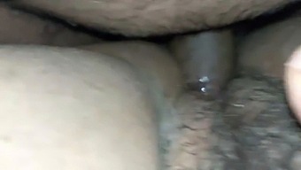 Wife With Big Tits And Hairy Pussy Gets Fucked In Open Legs Position
