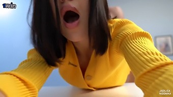 Nigonika'S Stepdad Helps Her With Homework And Things Get Sexual