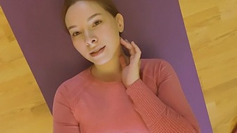 Flexible Yoga Enthusiast Puts On A Show