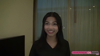 Teen Girl From Thailand Gets Filled With Cum