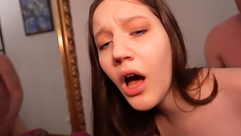 Step Fantasy Fulfilled: Horny Stepdad'S Rough Sex With Teen