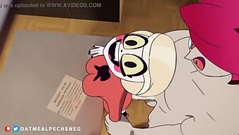 A Seductive Loop Of Hazbin Hotel Scenes