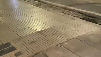 A Young Prostitute'S First Night Ends With A Public Pounding