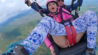 High-Flying Pleasure: Squirting At 7,000 Feet