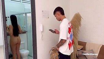 Young And Naughty Teen Gets Caught Spying On Me