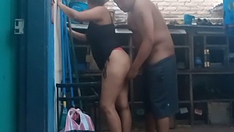 I Discover My Step-Mother-In-Law Doing Laundry And I Can'T Help But Have Sex With Her