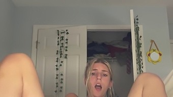Innocent 18-Year-Old Reaches Orgasm Through Self-Pleasure At Home