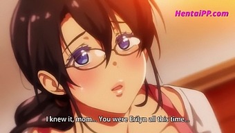 Steamy Animated Encounter Between Seductive Stepmom And Young Boy